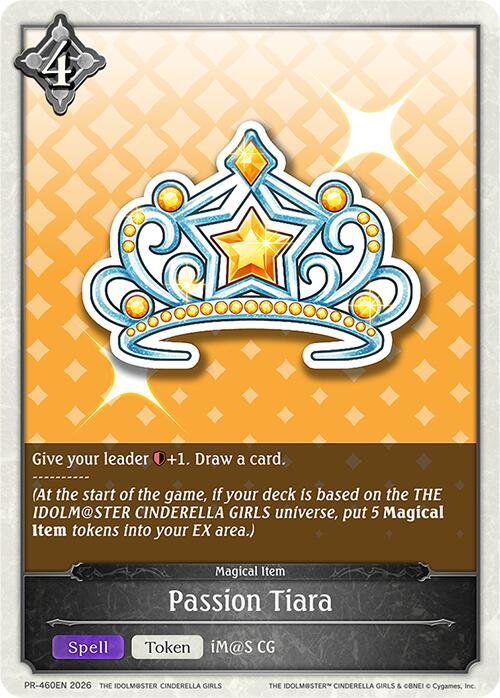 Passion Tiara (PR-460EN) [Promotional Cards]