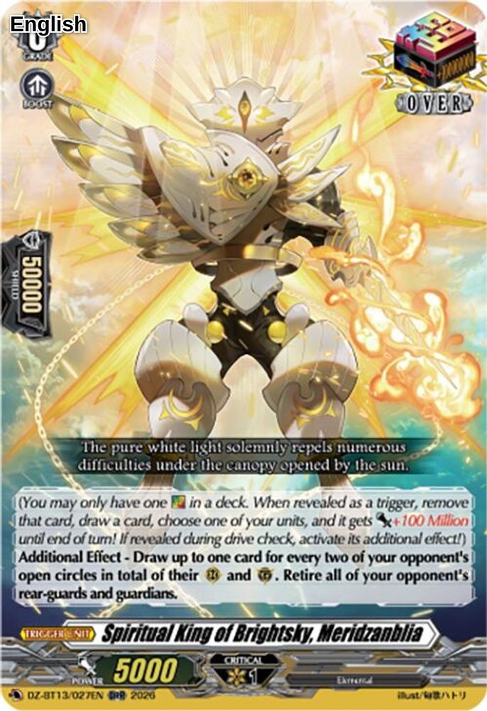 Spiritual King of Brightsky, Meridzanblia