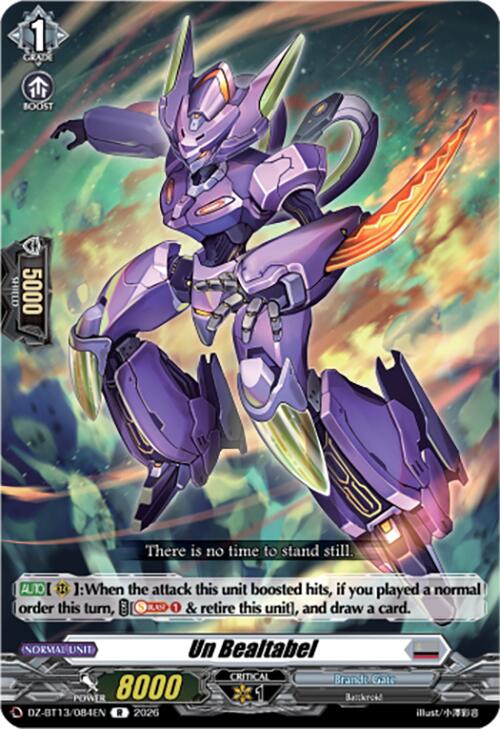 Un Bealtabel (DZ-BT13/084EN) [Parallactic Clash]