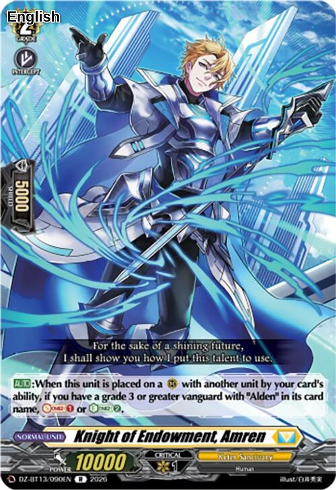 Knight of Endowment, Amren