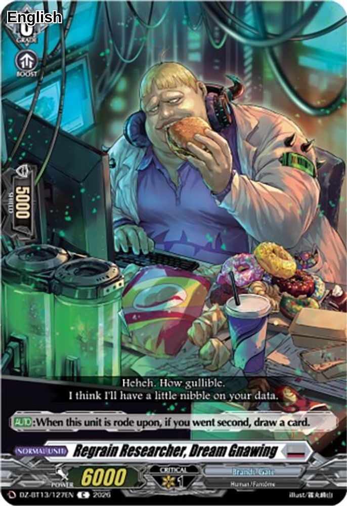 Regrain Researcher, Dream Gnawing