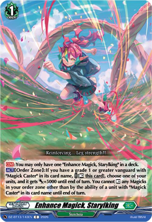 Enhance Magick, Starylking (DZ-BT13/143EN) [Parallactic Clash]