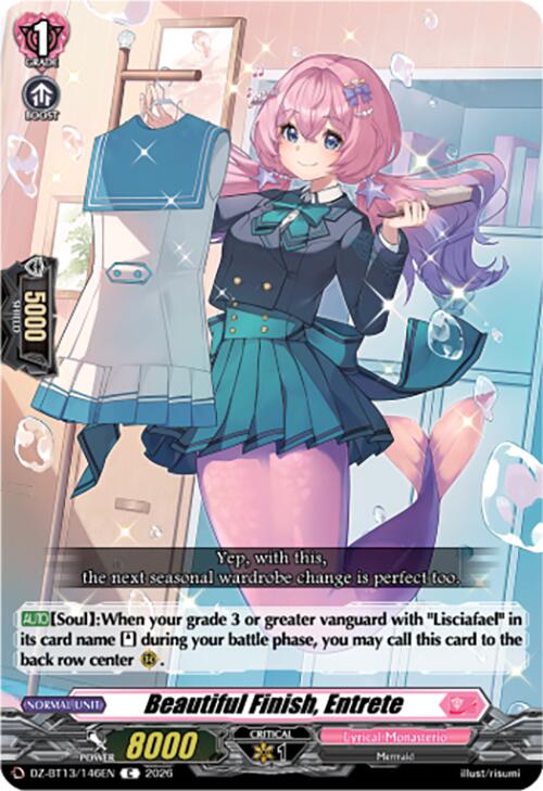 Beautiful Finish, Entrete (DZ-BT13/146EN) [Parallactic Clash]