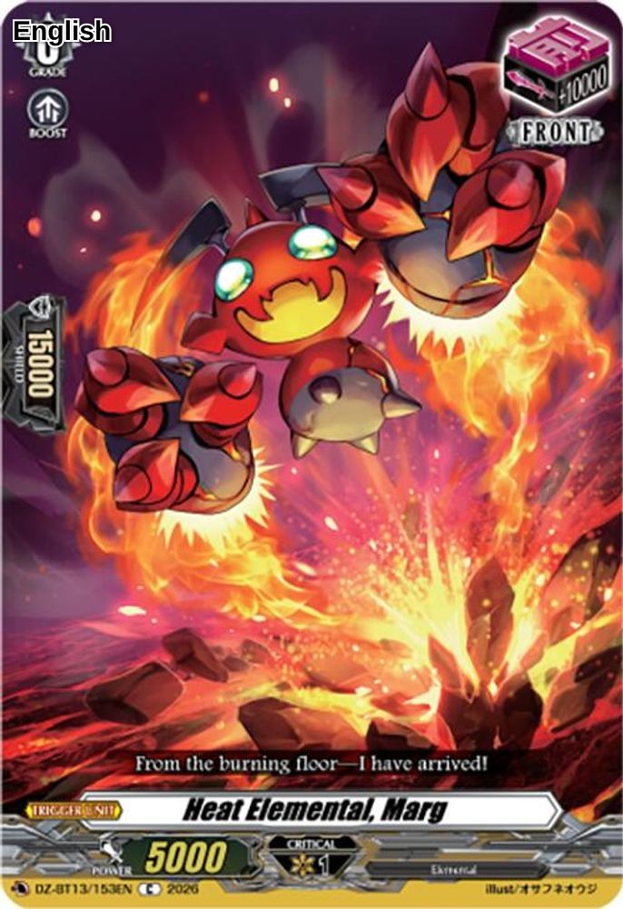 Heat Elemental, Marg