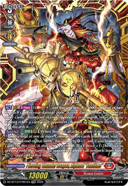 Piercing Thunder Dragon, Alphard "Fantome" (FFR)