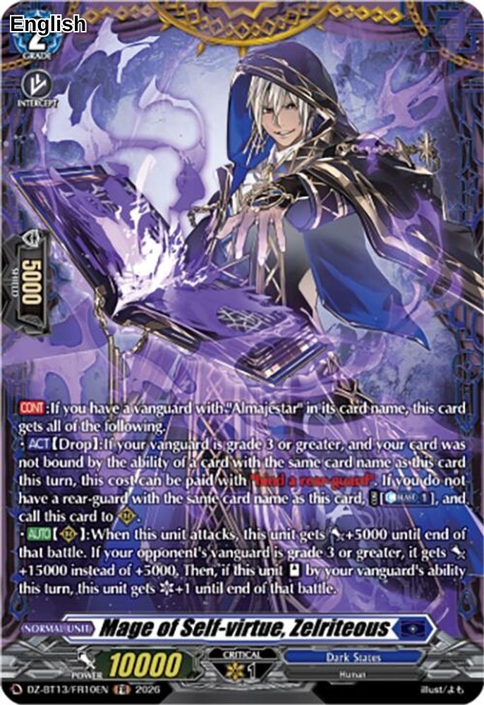 Mage of Self-virtue, Zelriteous (FR)