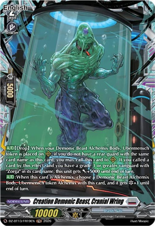 Creation Demonic Beast, Cranial Wring (FR)