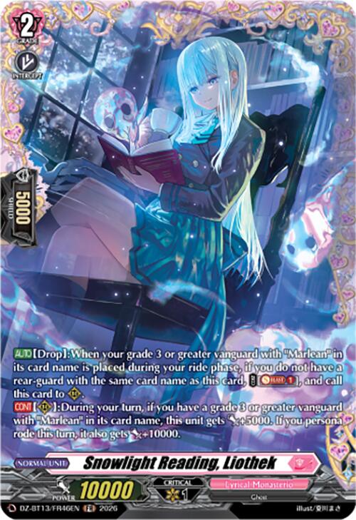 Snowlight Reading, Liothek (DZ-BT13/FR46EN) [Parallactic Clash]
