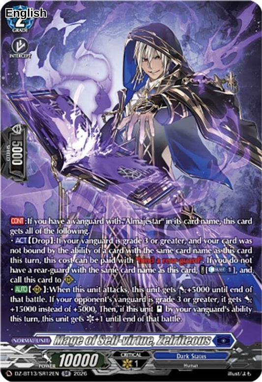 Mage of Self-virtue, Zelriteous (SR)