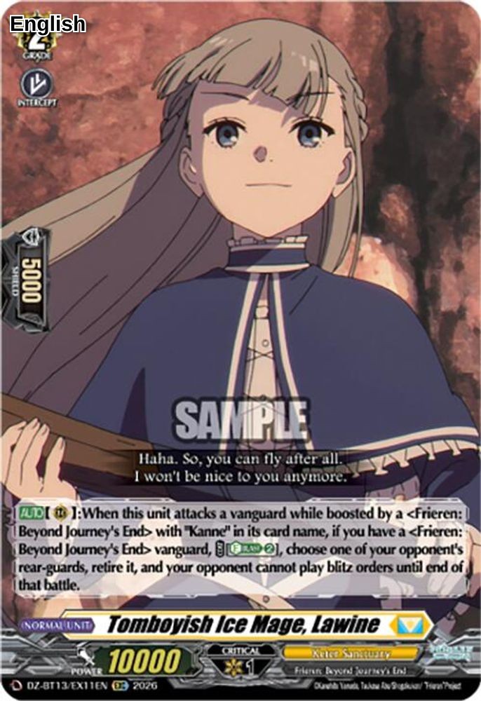 Tomboyish Ice Mage, Lawine