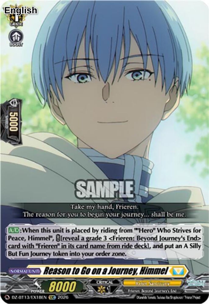 Reason to Go on a Journey, Himmel