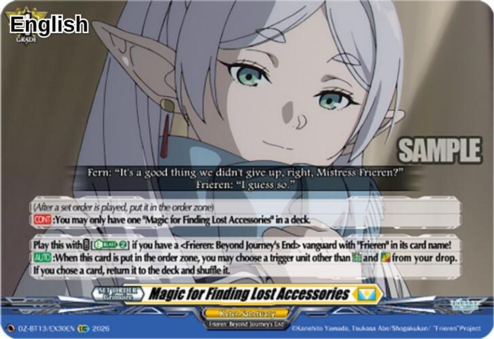 Magic for Finding Lost Accessories