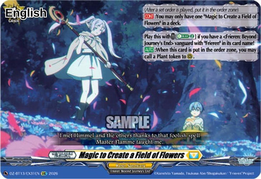Magic to Create a Field of Flowers