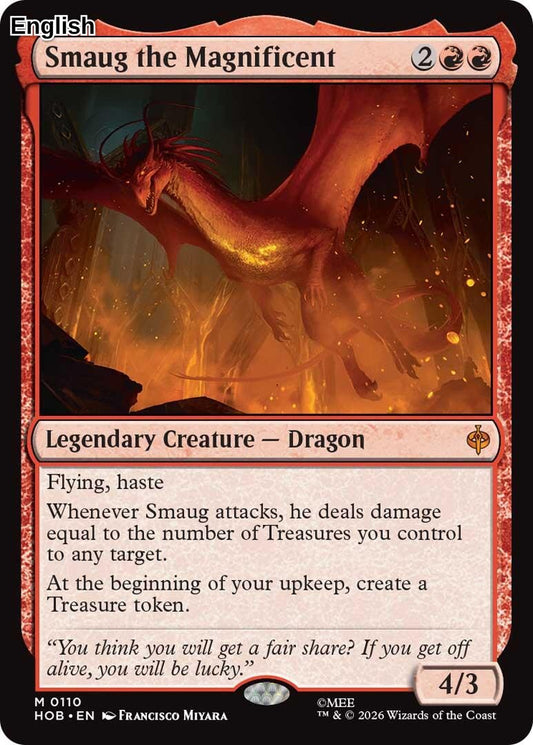 (Preorder) Smaug the Magnificent [HOB - 110] The Hobbit