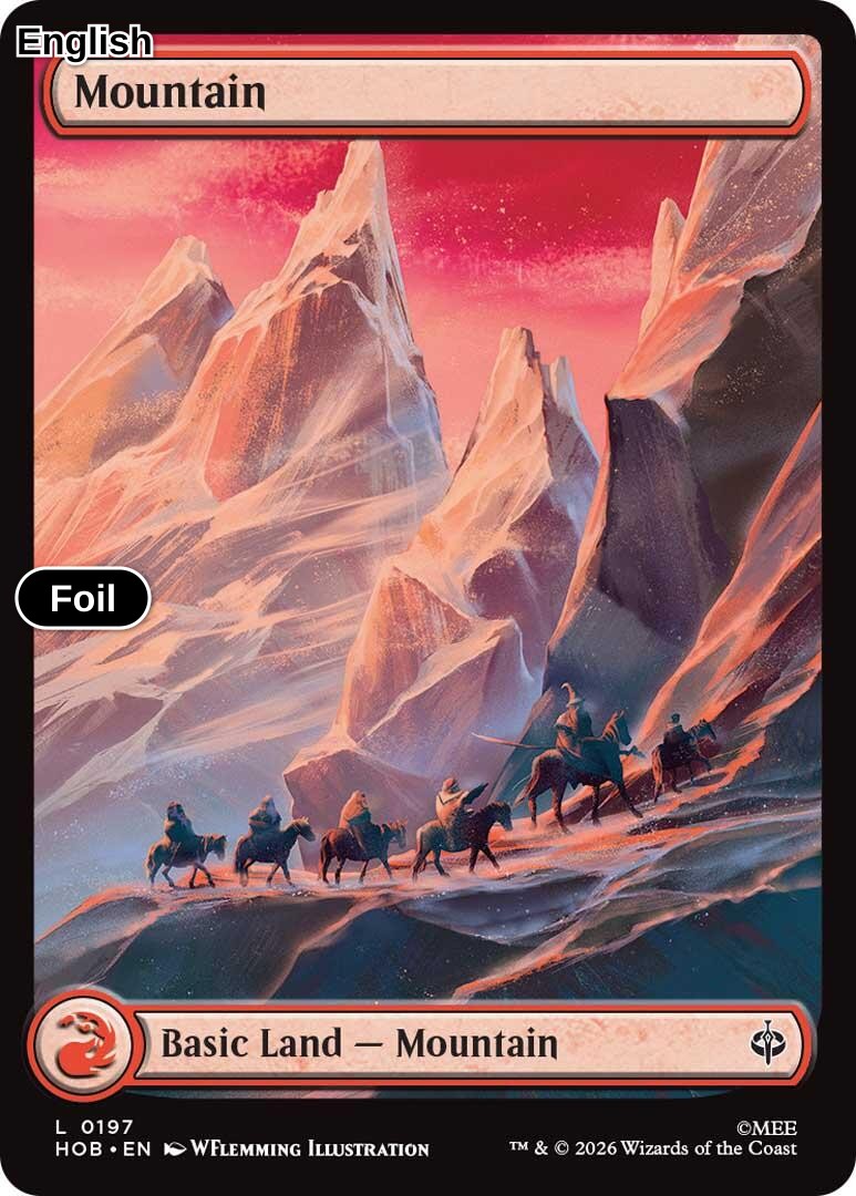 Mountain (0197) [HOB - 197] L The Hobbit - Foil
