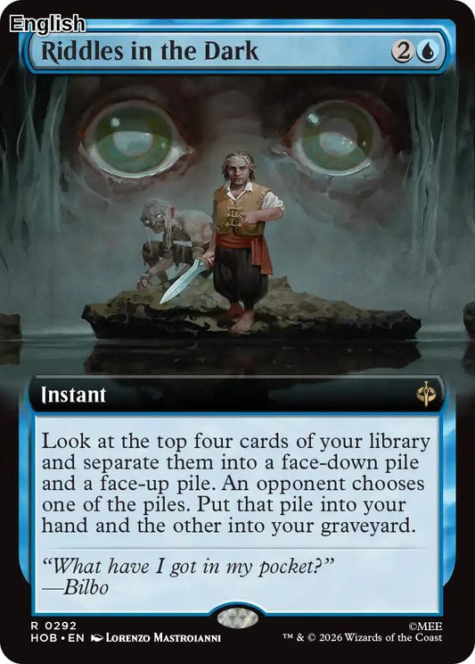 (Preorder) Riddles in the Dark (Extended Art) [HOB - 292] The Hobbit