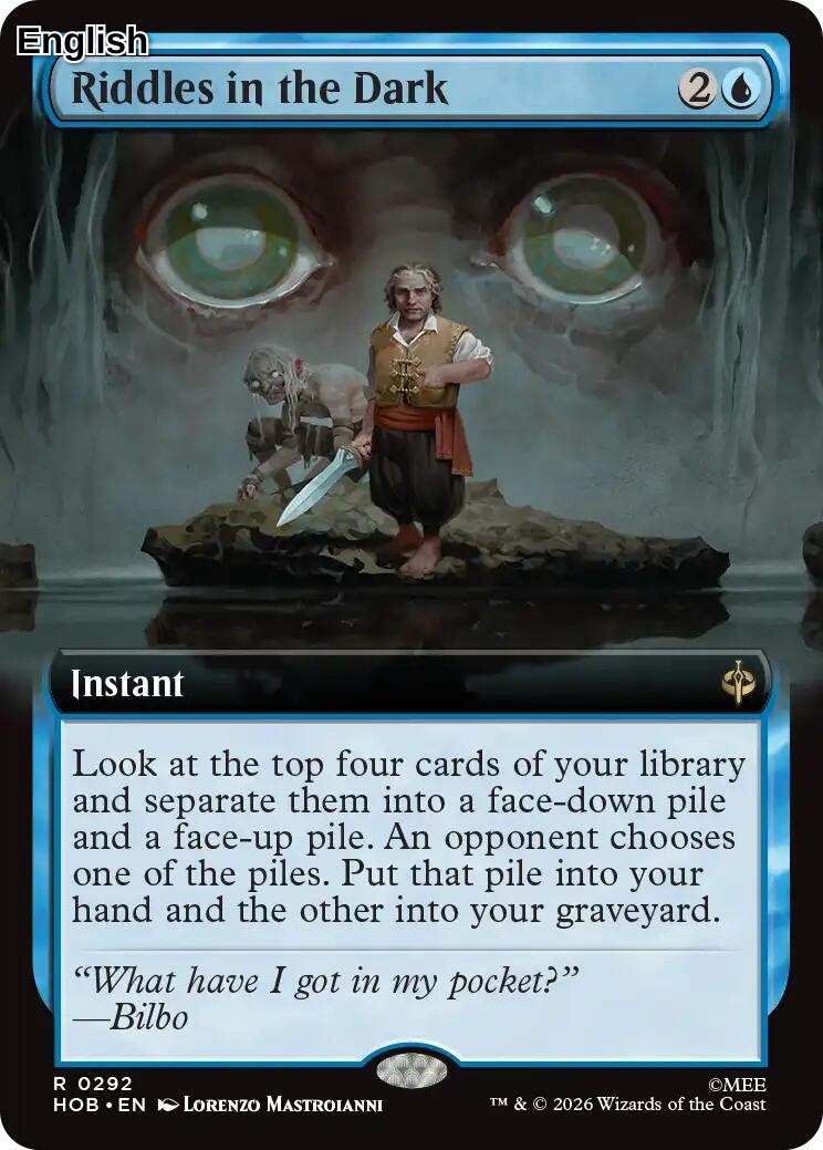 (Preorder) Riddles in the Dark (Extended Art) [HOB - 292] The Hobbit