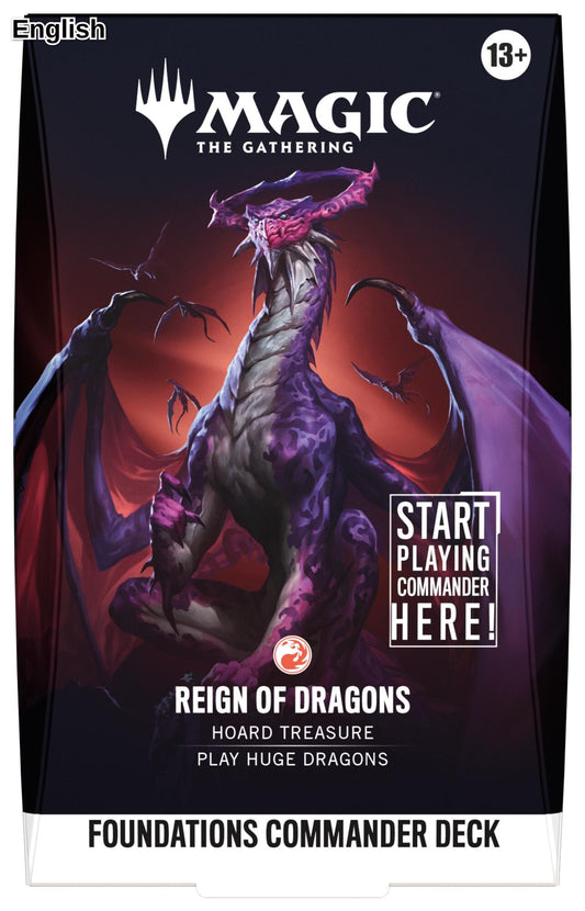 Foundations Commander Deck - Reign of Dragons