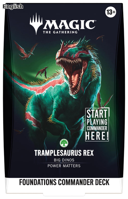 Foundations Commander Deck - Tramplesaurus Rex