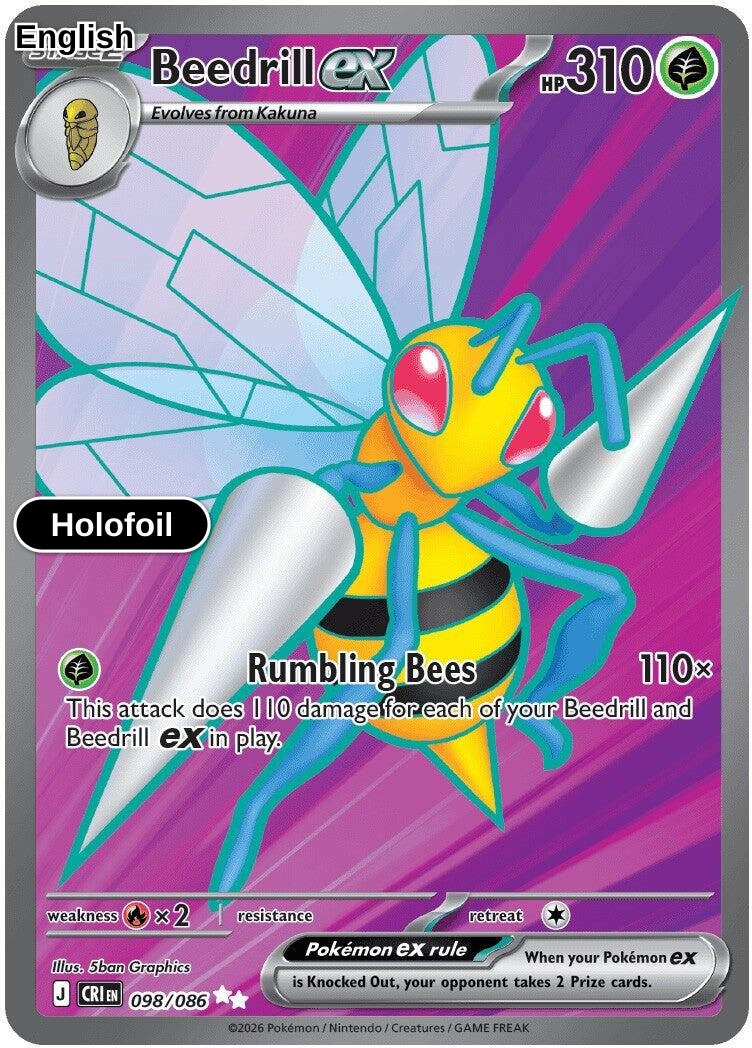 Beedrill ex - 098/086