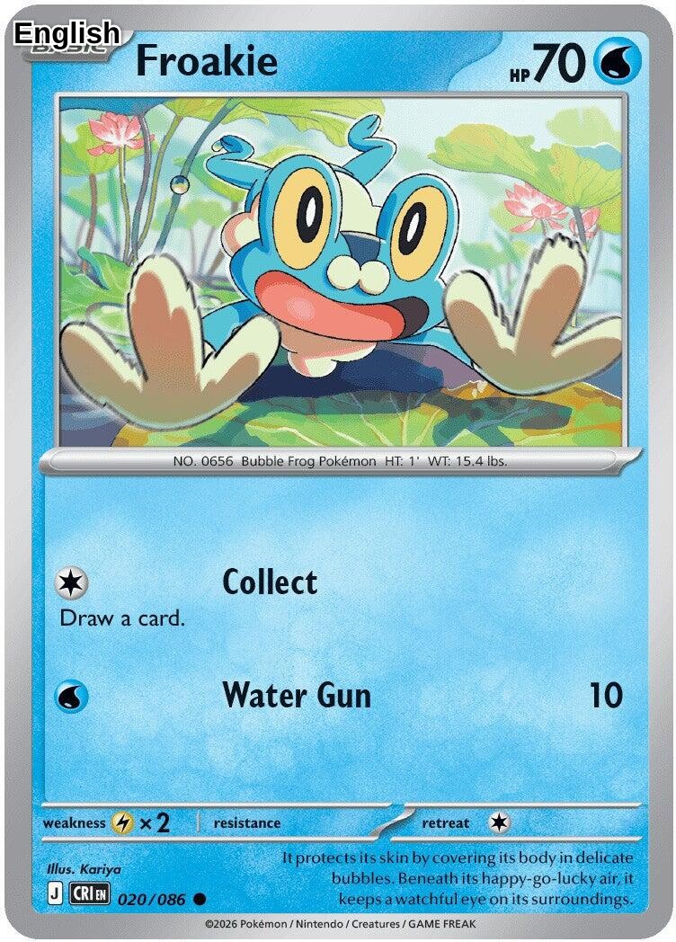 Froakie - 020/086