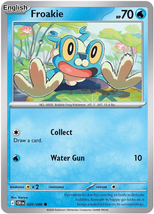 Froakie - 020/086