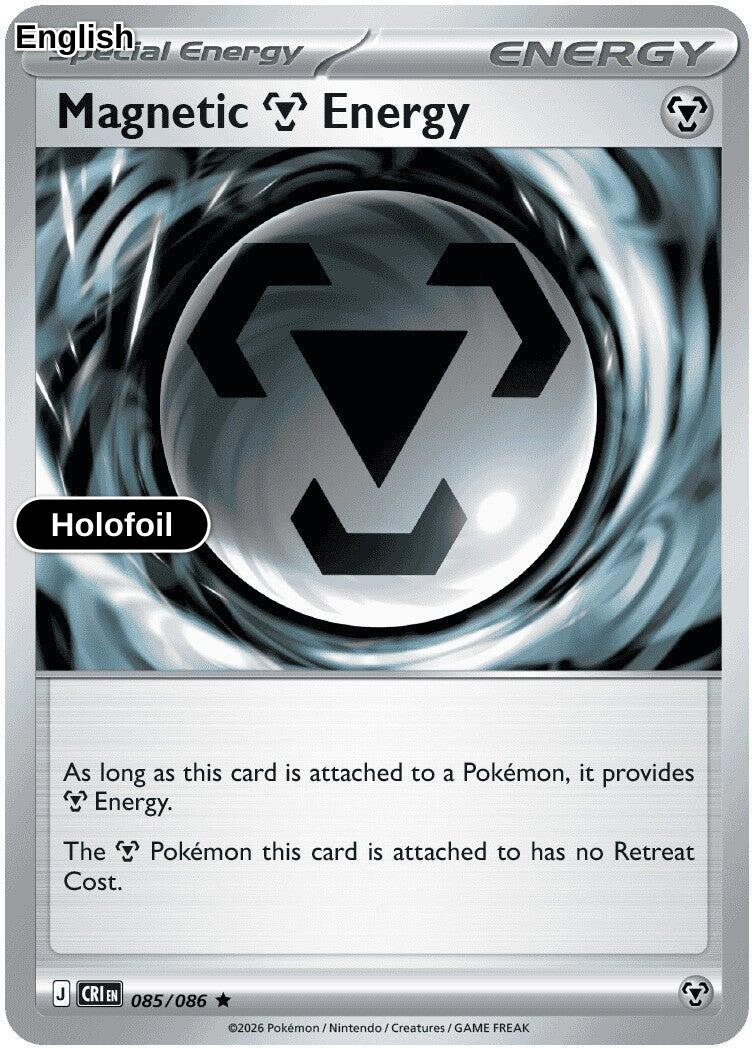 Magnetic Metal Energy [CRI - 085/086] R ME04: Chaos Rising - Holofoil