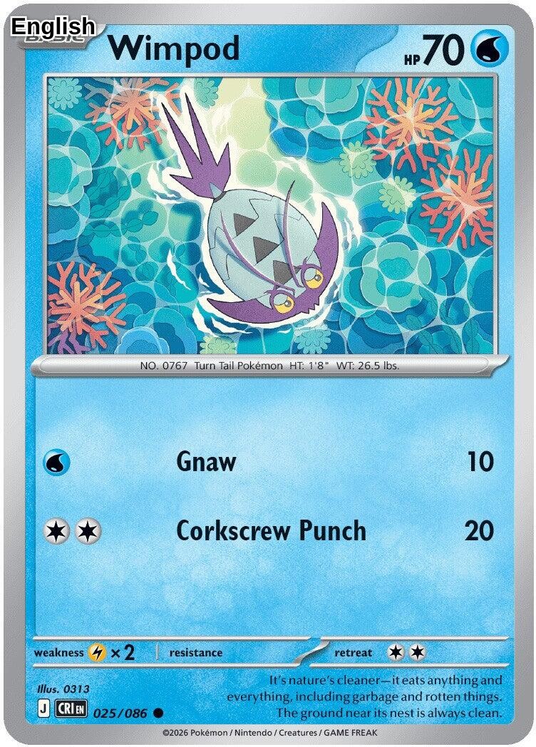 Wimpod [CRI - 025/086] ME04: Chaos Rising
