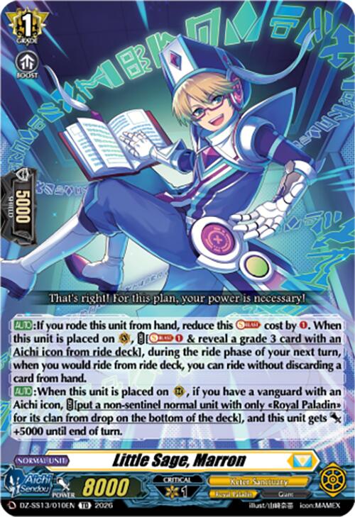 Little Sage, Marron (DZ-SS13/010EN) [Blaster Blade Start Deck]