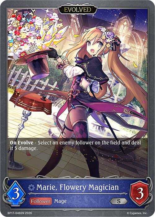 Marie, Flowery Magician (Evolved) (BP17-046EN) [Convergent Destinies]