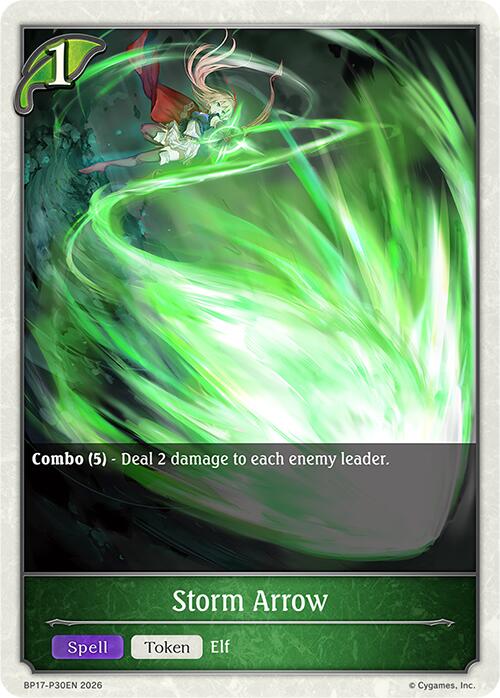 Storm Arrow - P30EN (Foil) (BP17-P30EN) [Convergent Destinies]