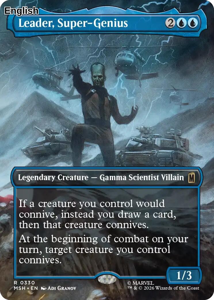 Leader, Super-Genius (Borderless)