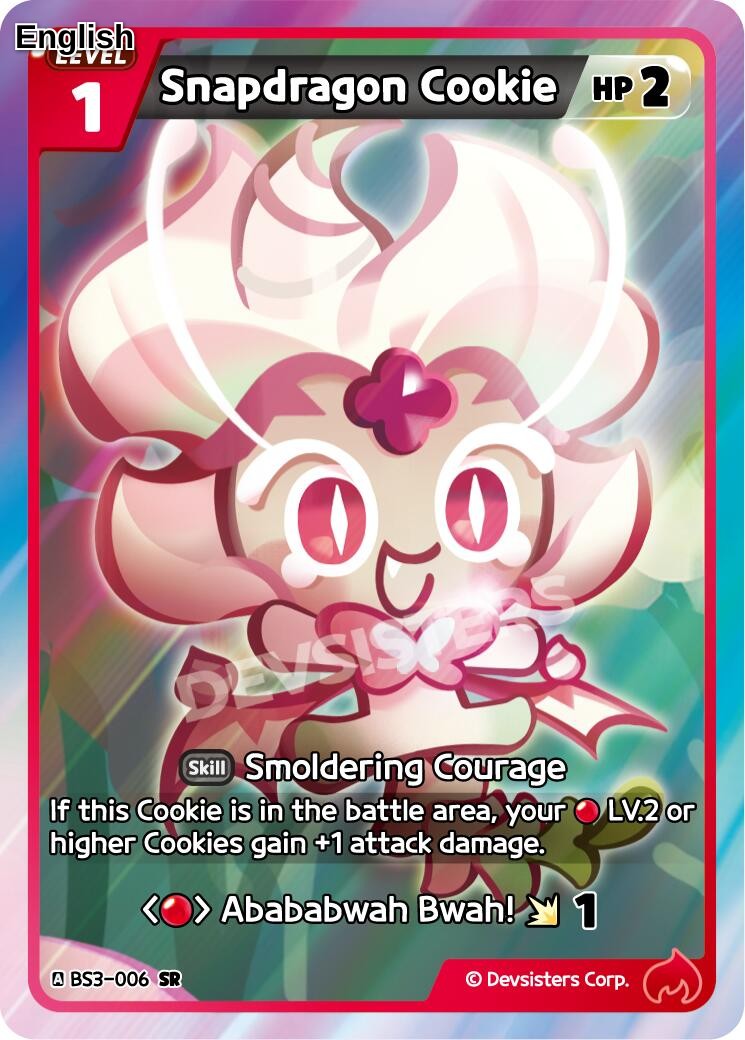 Snapdragon Cookie
