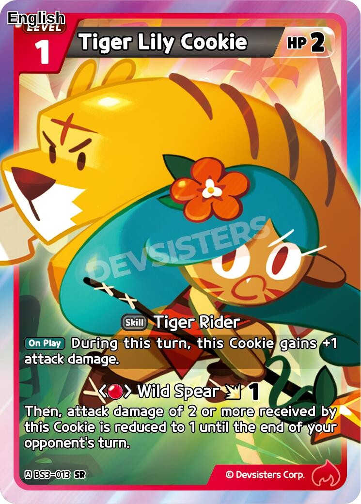 Tiger Lily Cookie (013)