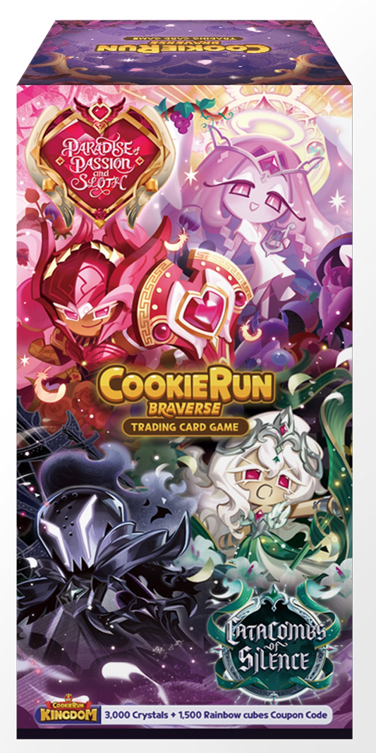 CookieRun Braverse BS10 "Paradise Passion & Sloth/Catacombs of Silence" Booster Box