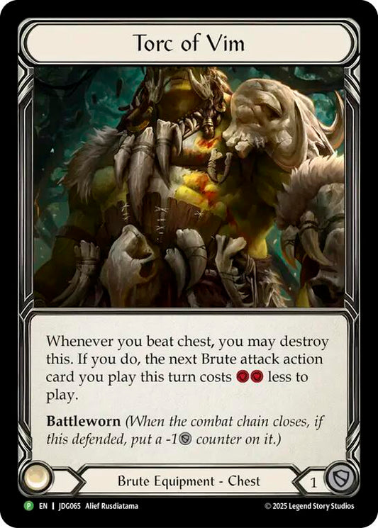 Torc of Vim [JDG065] (Promo)  Cold Foil