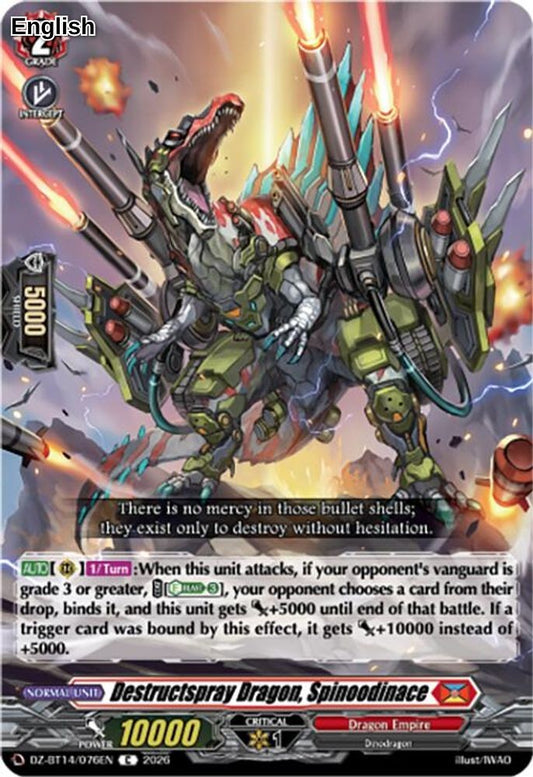 Destructspray Dragon, Spinoodinace