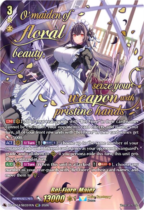 Bel-Fiore, Maier (DZ-BT14/SEC07EN) [Envoys of the Crimson Moon]