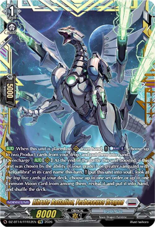 Librate Battalion, Ferbeseuss Dragon (DZ-BT14/FFR12EN) [Envoys of the Crimson Moon]