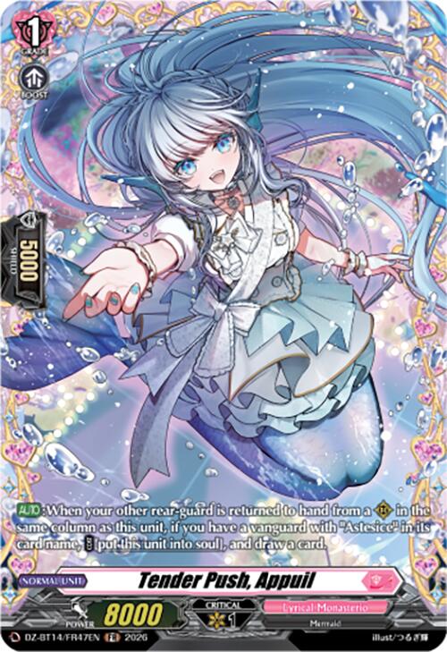 Tender Push, Appuil (DZ-BT14/FR47EN) [Envoys of the Crimson Moon]