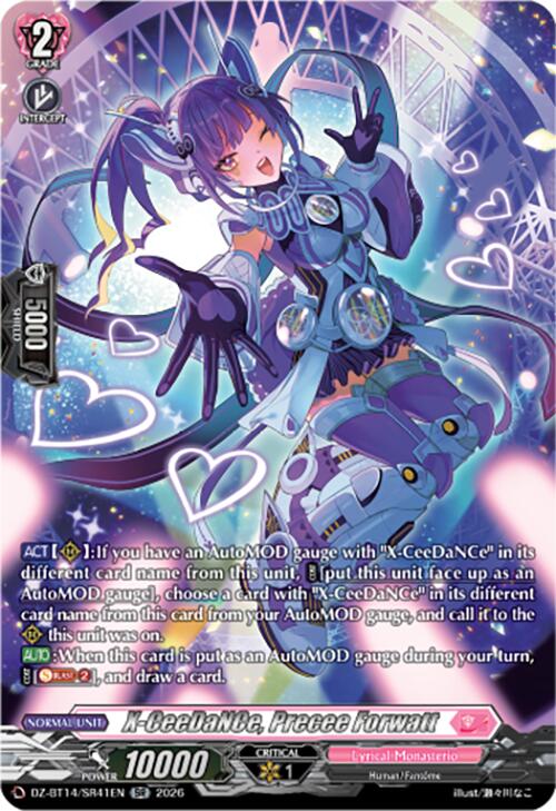 X-CeeDaNCe, Precee Forwatt (DZ-BT14/SR41EN) [Envoys of the Crimson Moon]