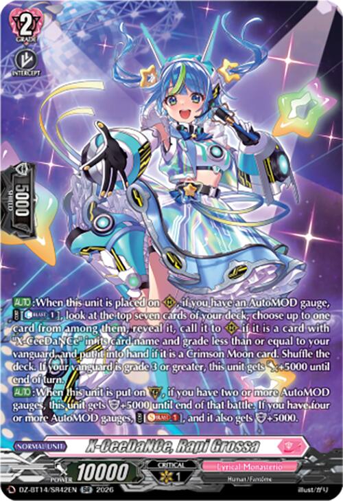 X-CeeDaNCe, Rapi Grossa (DZ-BT14/SR42EN) [Envoys of the Crimson Moon]