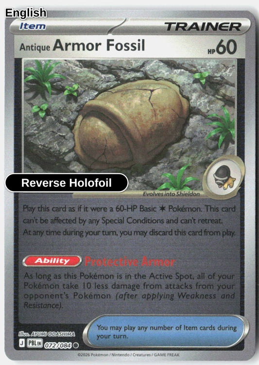 Antique Armor Fossil