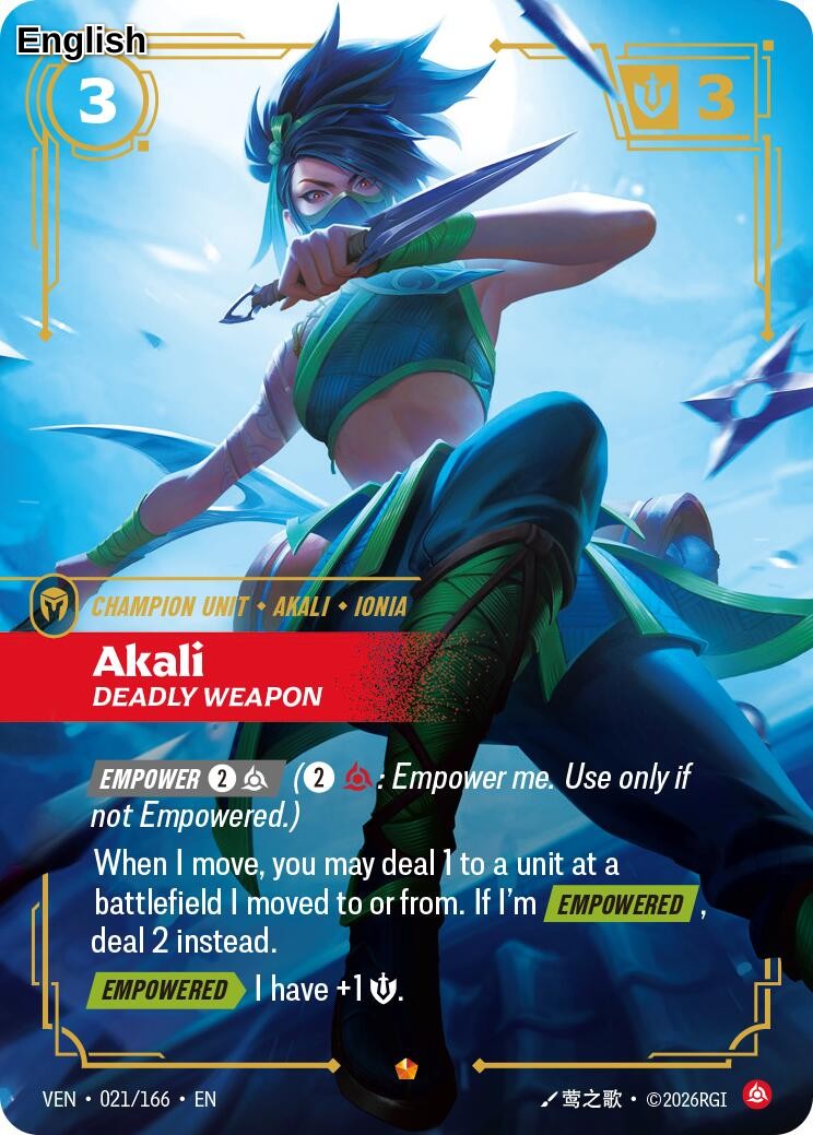 Akali - Deadly Weapon