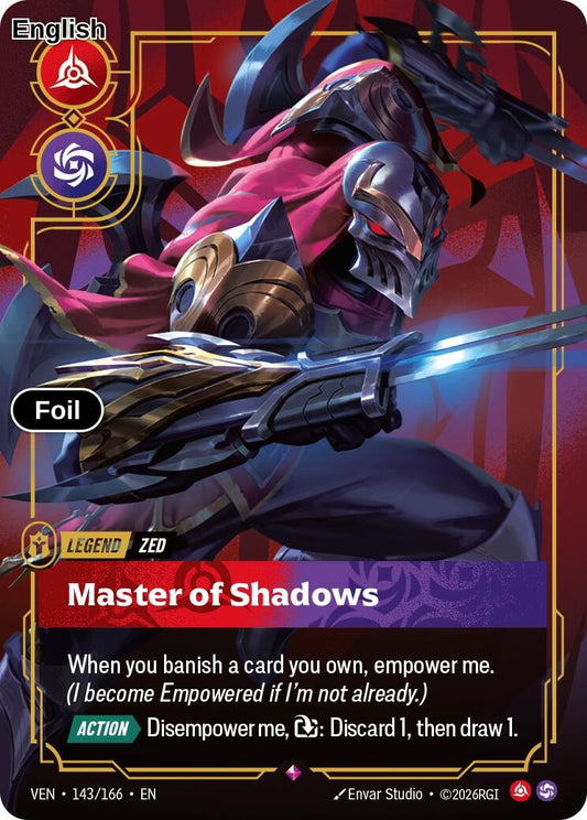 Zed, Master of Shadows