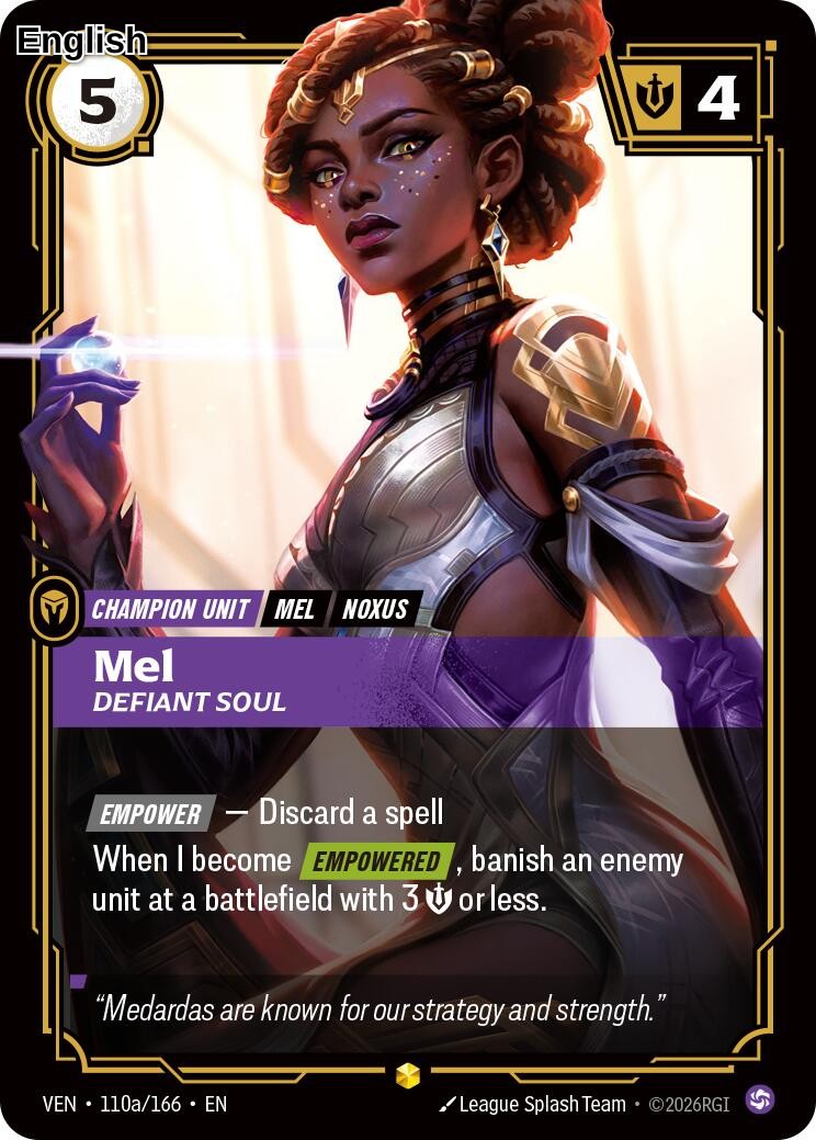Mel - Defiant Soul (Alternate Art)