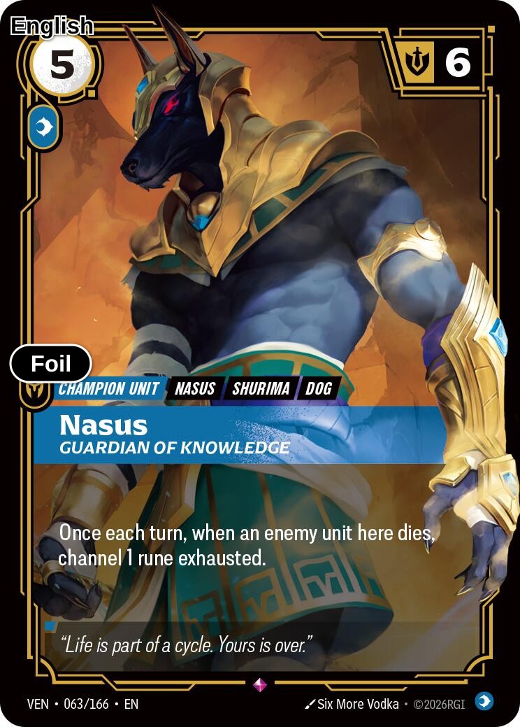 Nasus, Guardian of Knowledge