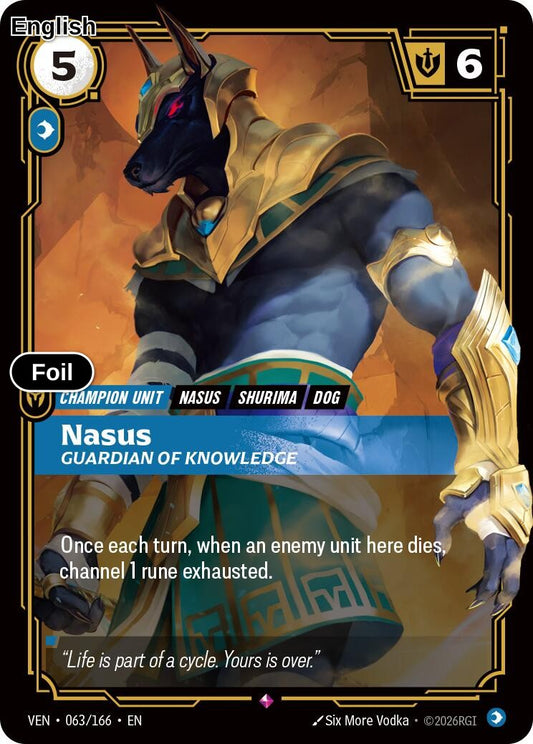 Nasus, Guardian of Knowledge