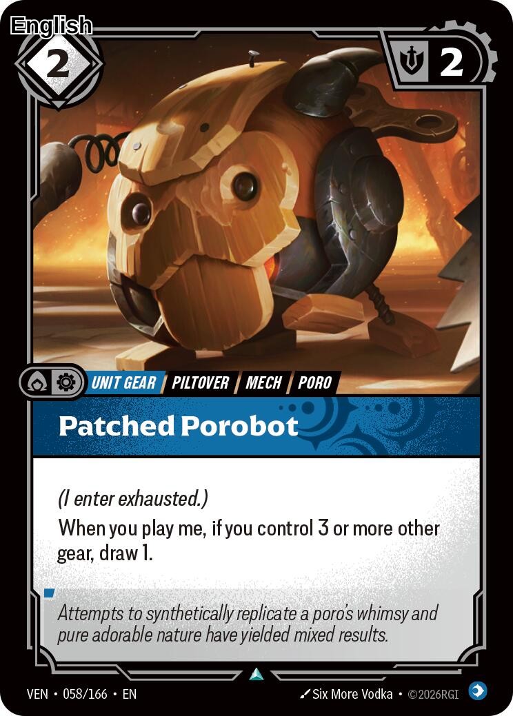 Patched Porobot