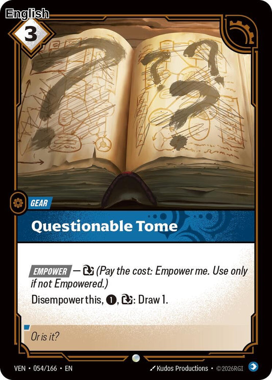Questionable Tome